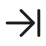 Keyboard Tab SVG Icon